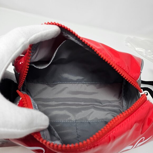 Lesportsac NWT Coke Coca-Cola Eva Crossbody Duffle Dynamic Drink - Picture 9 of 10